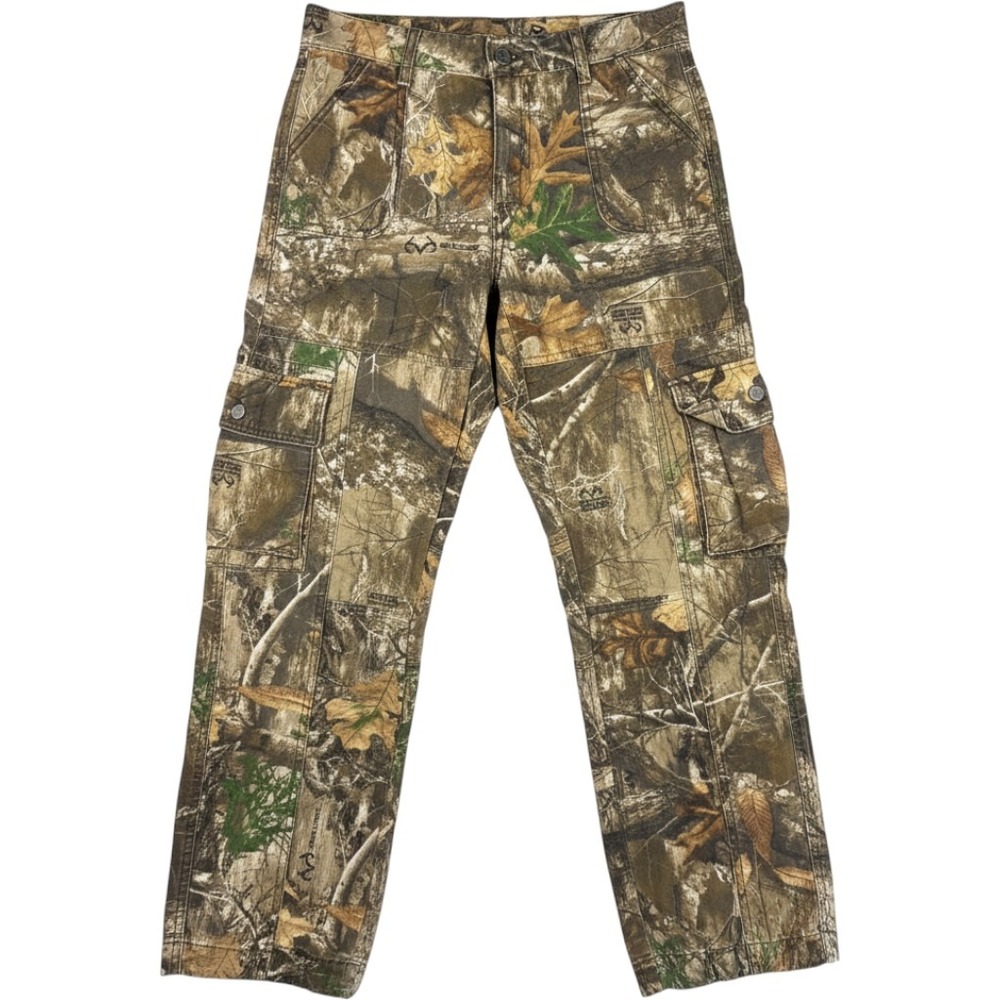 Revice LA x Realtree Camo Cargo Pants Women 30 Baggy Utility Gorpcore Brown
